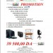 PROMOTION: PC+ONDULEUR+TABLE+CHAISE