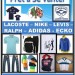 ralph lauren et lacoste de londres a Londres