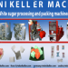 teknikeller des machines Turques dédiées à la production et l’emballage de sucre  .